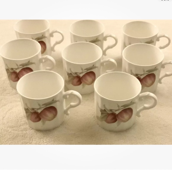 Mikasa Maxima Super Strong Fine China CAJ05 Belle Terre Set Of 8 Cups & Saucers - Picture 3 of 5